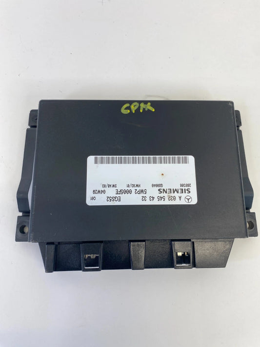 2001-2005 MERCEDES-BENZ C240 TCM TRANSMISSION CONTROL MODULE OEM A-032-545-43-32
