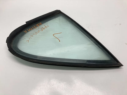 98-01 NISSAN ALTIMA REAR LEFT DOOR VENT QUARTER WINDOW GLASS TRIM 82273-9E000