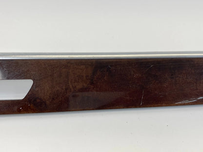 05-11 AUDI A6 QUATTRO FRONT LEFT DRIVER SIDE DOOR TRIM MOLDING WOOD 4F0-867-409