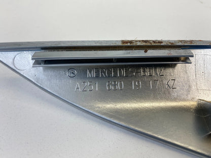06-09 MERCEDES-BENZ R350 LEFT SIDE CENTER CONSOLE COVER TRIM PANEL A2516801917