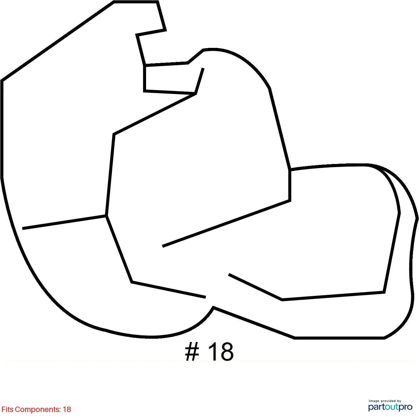 2010-2015 TOYOTA PRIUS FRONT RIGHT SEAT TRACK RAIL END COVER CAP TRIM 7215847040