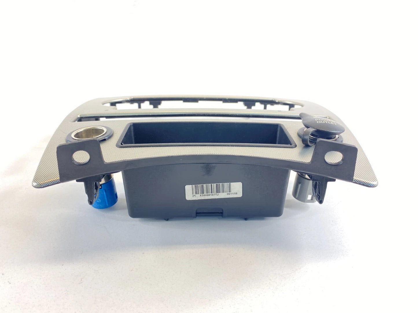 2005-2007 JEEP GRAND CHEROKEE CENTER CLIMATE CONTROL POWER OUTLET TRIM BEZEL OEM