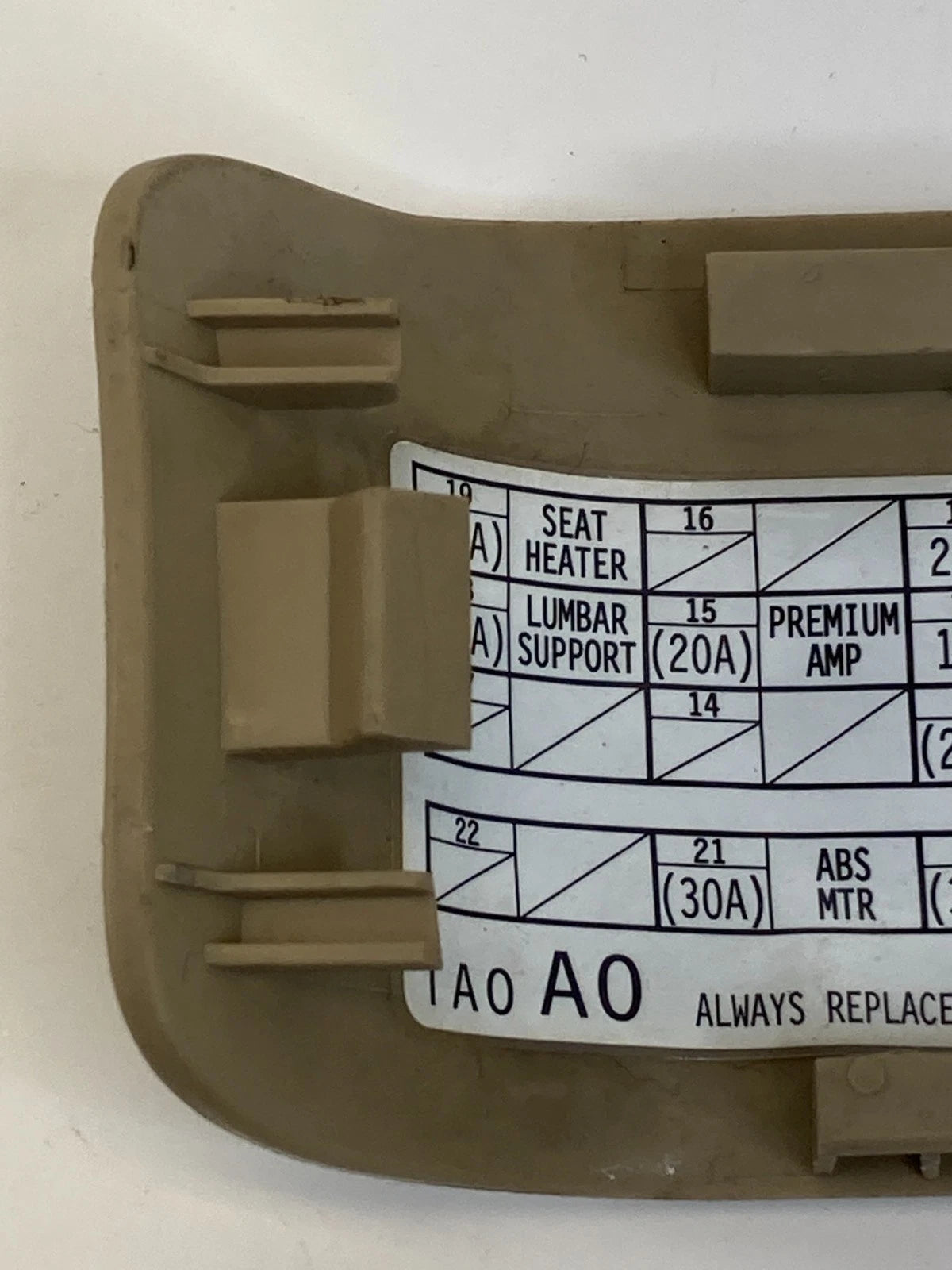 2008-2012 Honda Accord Right Lower Dash Interior Fuse Box Cover 83112TA0A010 OEM