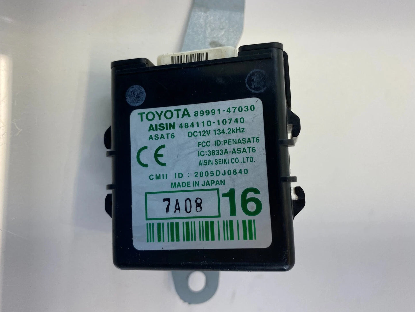 04-09 TOYOTA PRIUS FL LH SIDE DOOR OSCILLATOR COMPUTER CONTROL UNIT 8999147032