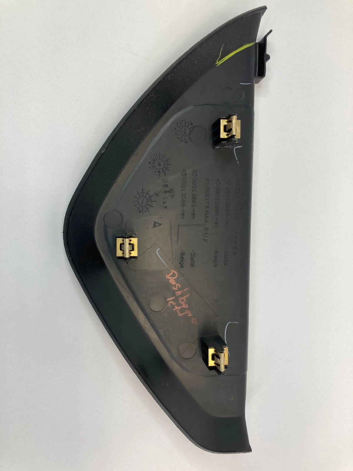 2009 2010 DODGE JOURNEY LEFT DRIVER SIDE DASH END CAP COVER TRIM 1Z23TRMAA OEM