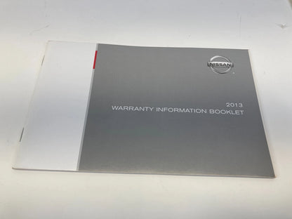 2013 13 NISSAN ALTIMA OWNERS MANUAL & WARRANTY INFORMATION SET KIT W/ CASE