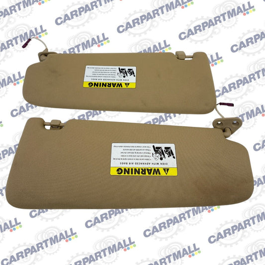 2007 2008 BMW 328xi 07-11 BMW 328i Roof Sunvisor Sun Visor Shade Pair Set OEM
