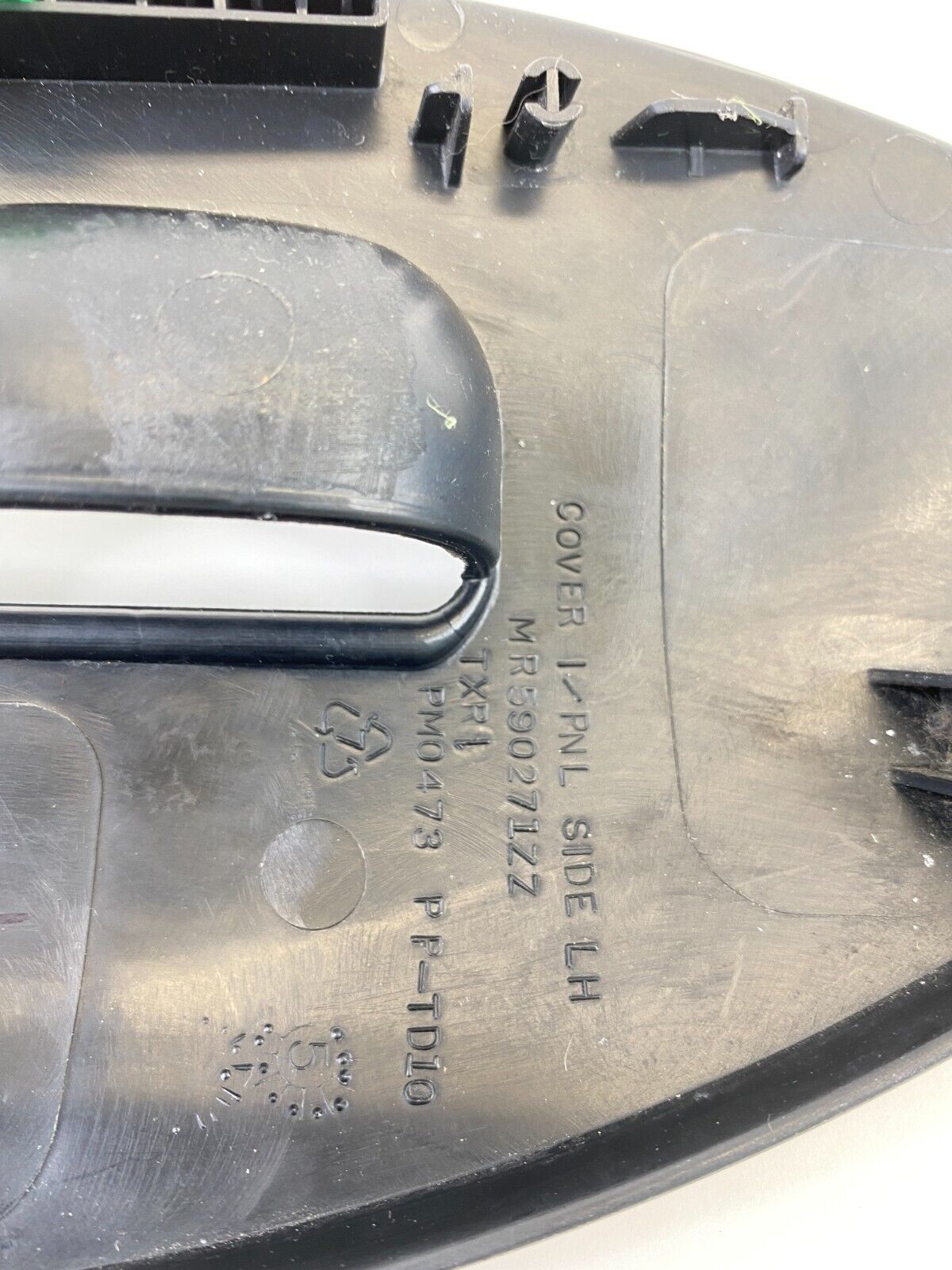 08-12 Mitsubishi Galant Dash Left Driver End Cap Cover Trim Panel MR590271ZZ OEM