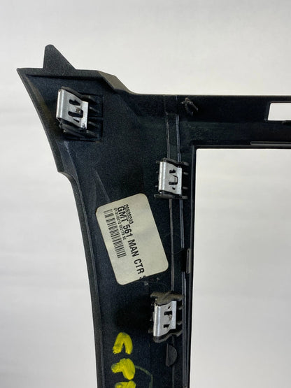 2009-2012 CHEVROLET TRAVERSE DASH RADIO CLIMATE BEZEL COVER TRIM 20989249 OEM