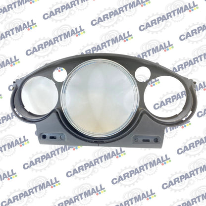 2005-2008 MINI COOPER HATCHBACK 2-DR CLUSTER DASH BEZEL TRIM COVER 0769337 OEM