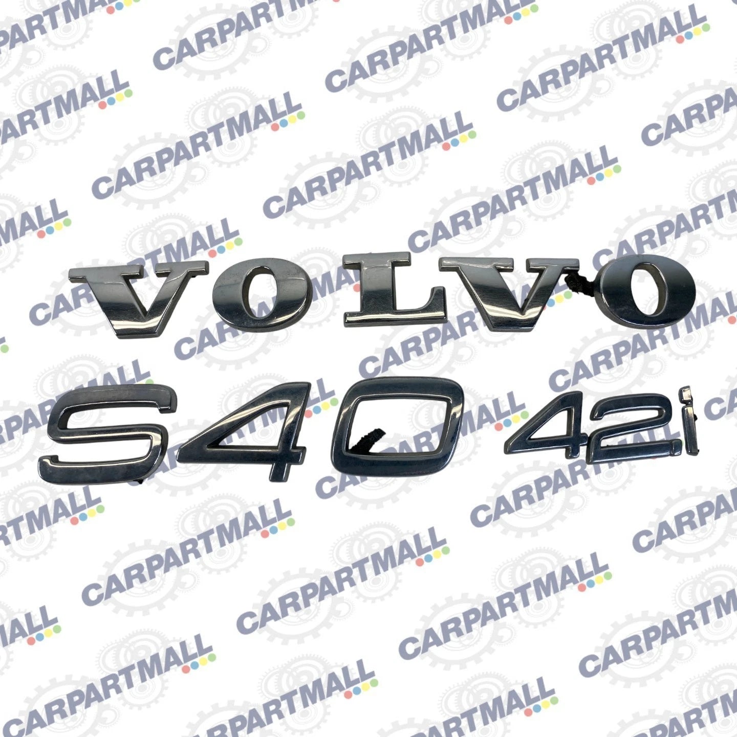 2004-2010 VOLVO S40 2.4I REAR TRUNK LID EMBLEM LOGO NAMEPLATE SET OEM
