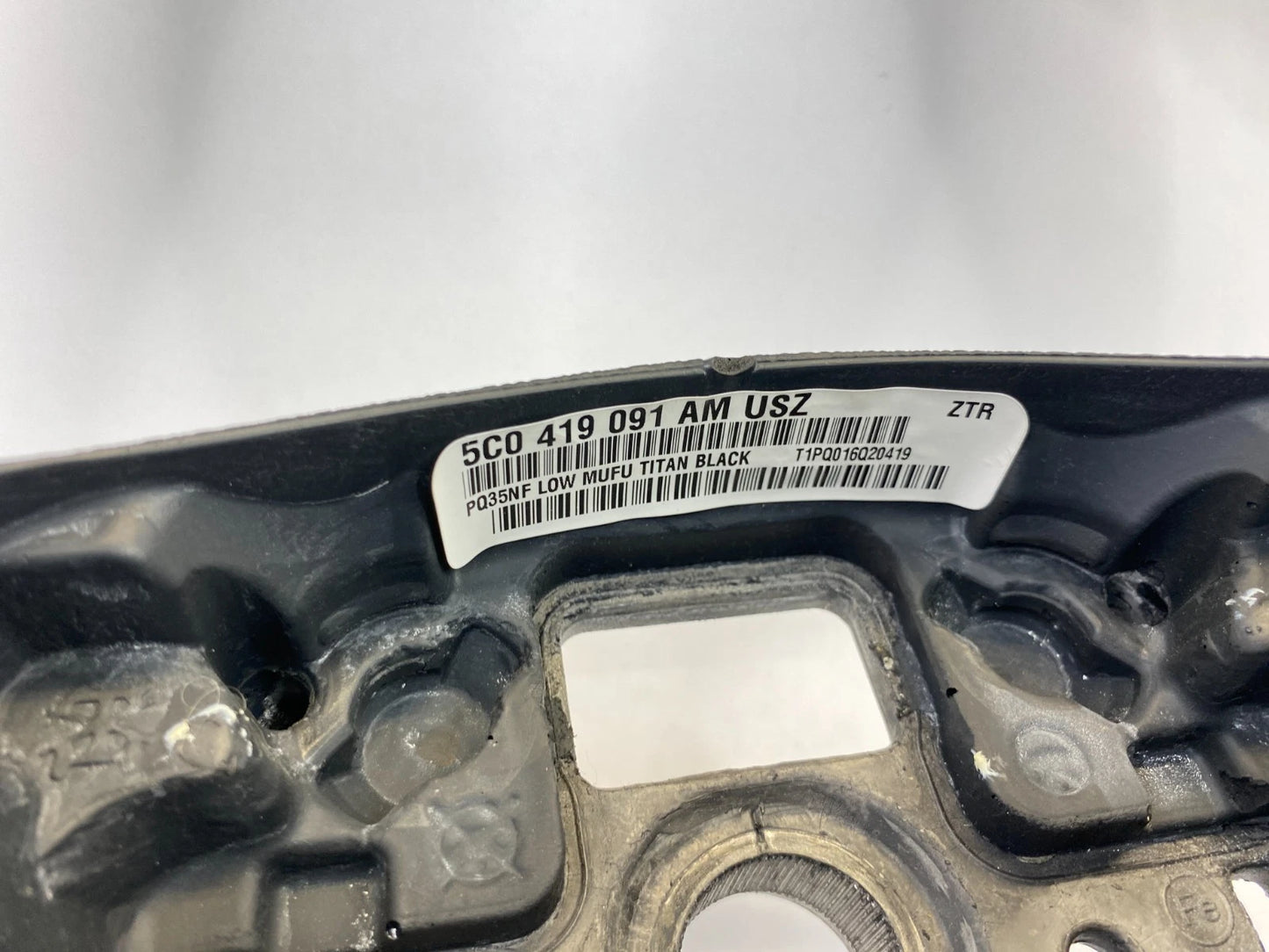 2012-2014 VOLKSWAGEN JETTA LEFT SIDE DRIVER STEERING WHEEL 5C0-419-091-AMUSZ OEM