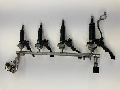 2011-2015 CHEVROLET CRUZE 1.8L L4 ENGINE FUEL INJECTION RAIL W/ INJECTORS ASSY