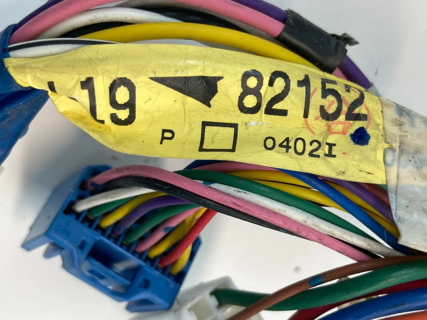 04-09 TOYOTA PRIUS FRONT LEFT SIDE DOOR PANEL WIRE WIRING HARNESS 89746-47020