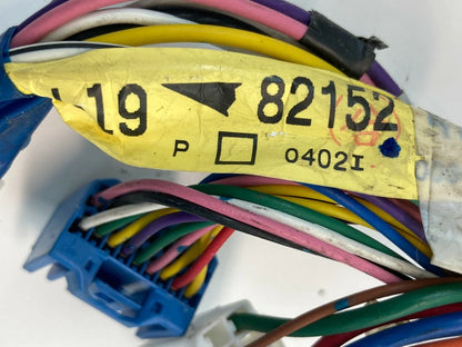 04-09 TOYOTA PRIUS FRONT LEFT SIDE DOOR PANEL WIRE WIRING HARNESS 89746-47020