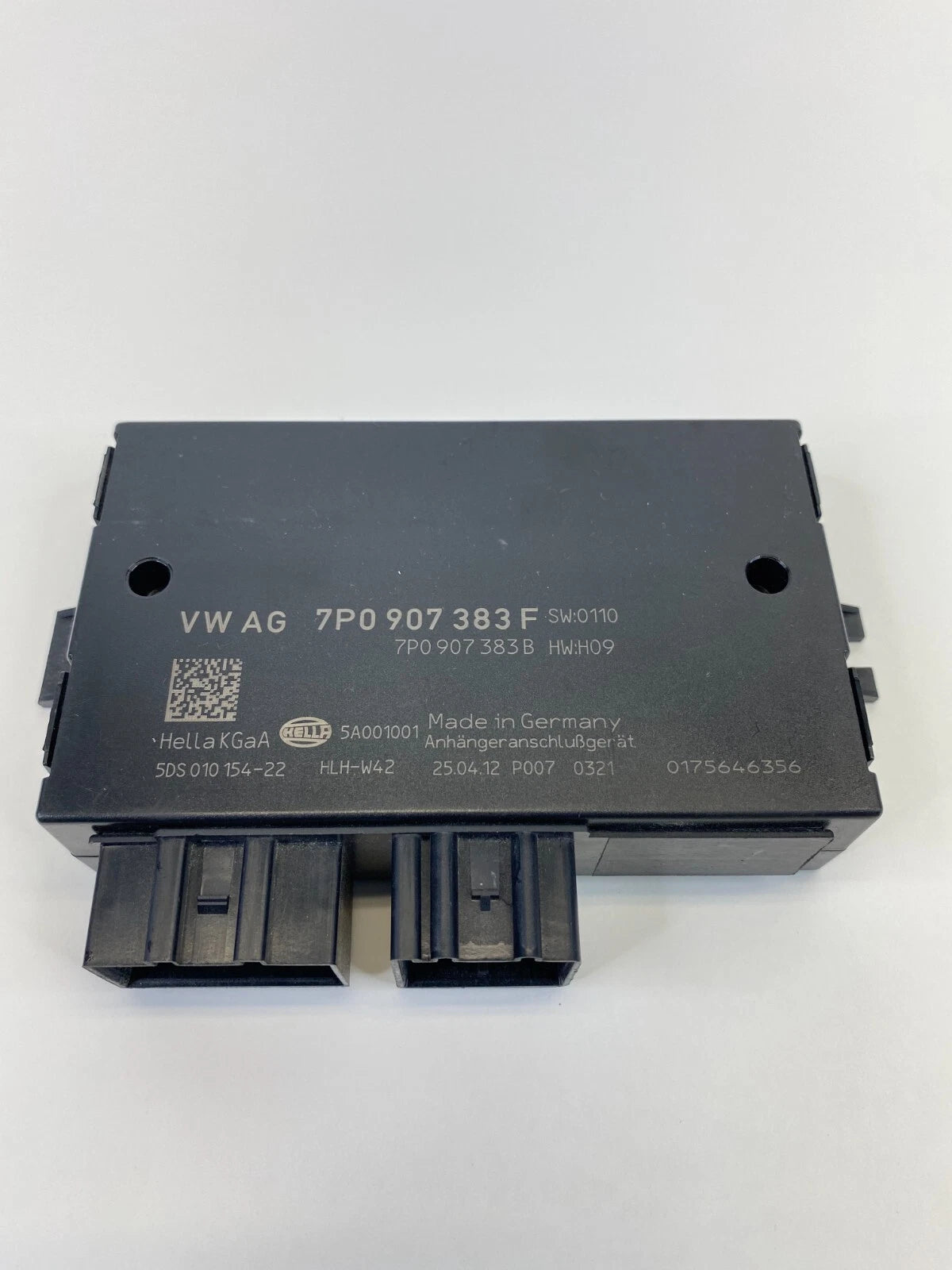 2011-2014 VOLKSWAGEN TOUAREG TRAILER TOW HITCH BRAKE CONTROL MODULE 7P0907383F