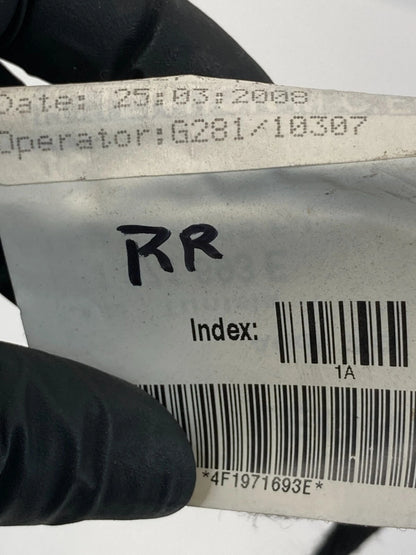 2005-2008 AUDI A6 REAR RIGHT SIDE DOOR WIRING WIRE HARNESS 4F1-971-693E OEM