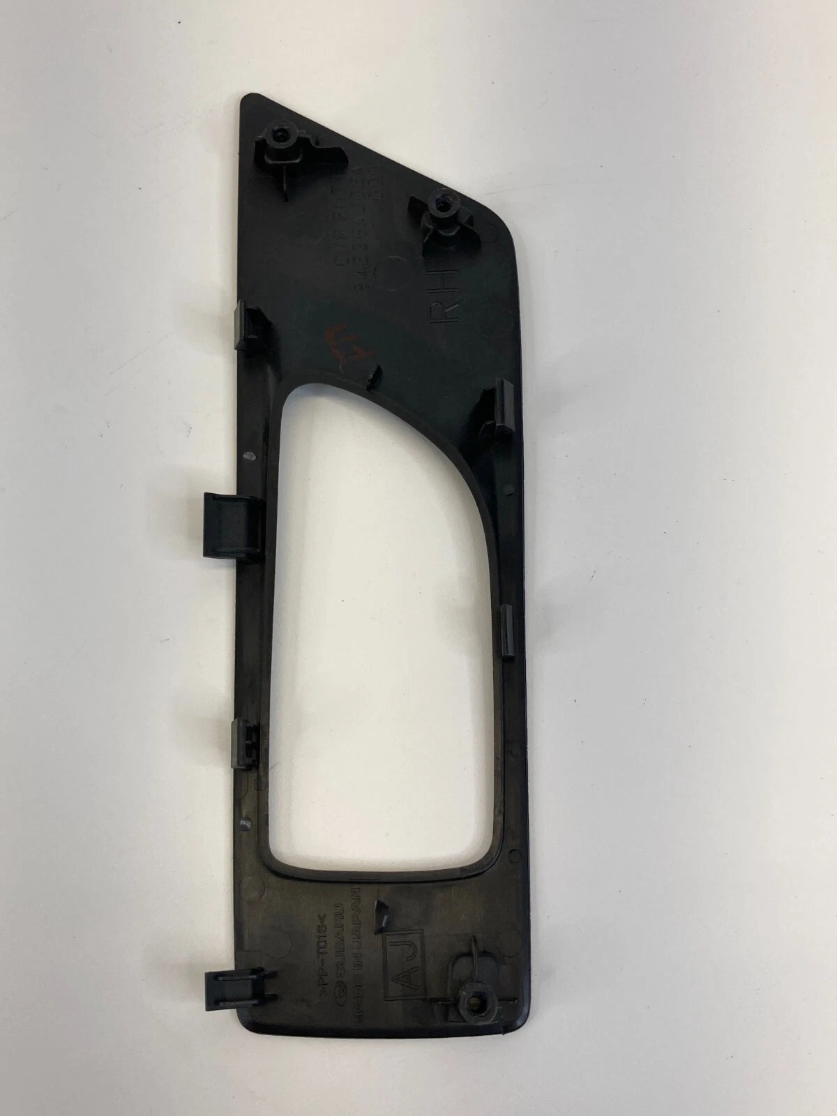 2010-2014 SUBARU LEGACY FRONT RIGHT SIDE INTERIOR DOOR HANDLE BEZEL 94236-AJ02A