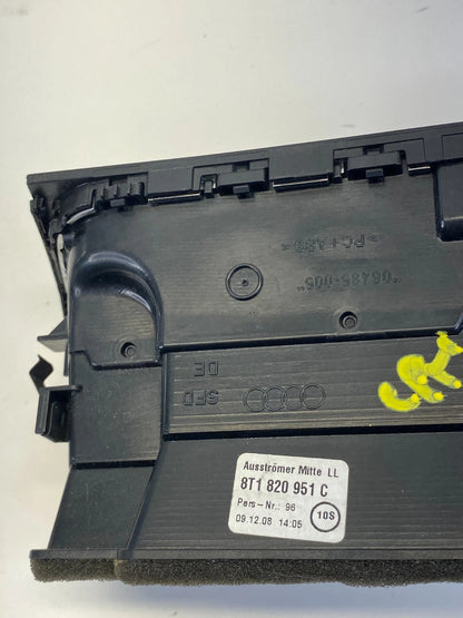 2009-2016 AUDI A5 QUATTRO DASH CENTER A/C AIR VENT OUTLET DUCT 8T1-820-951-C OEM
