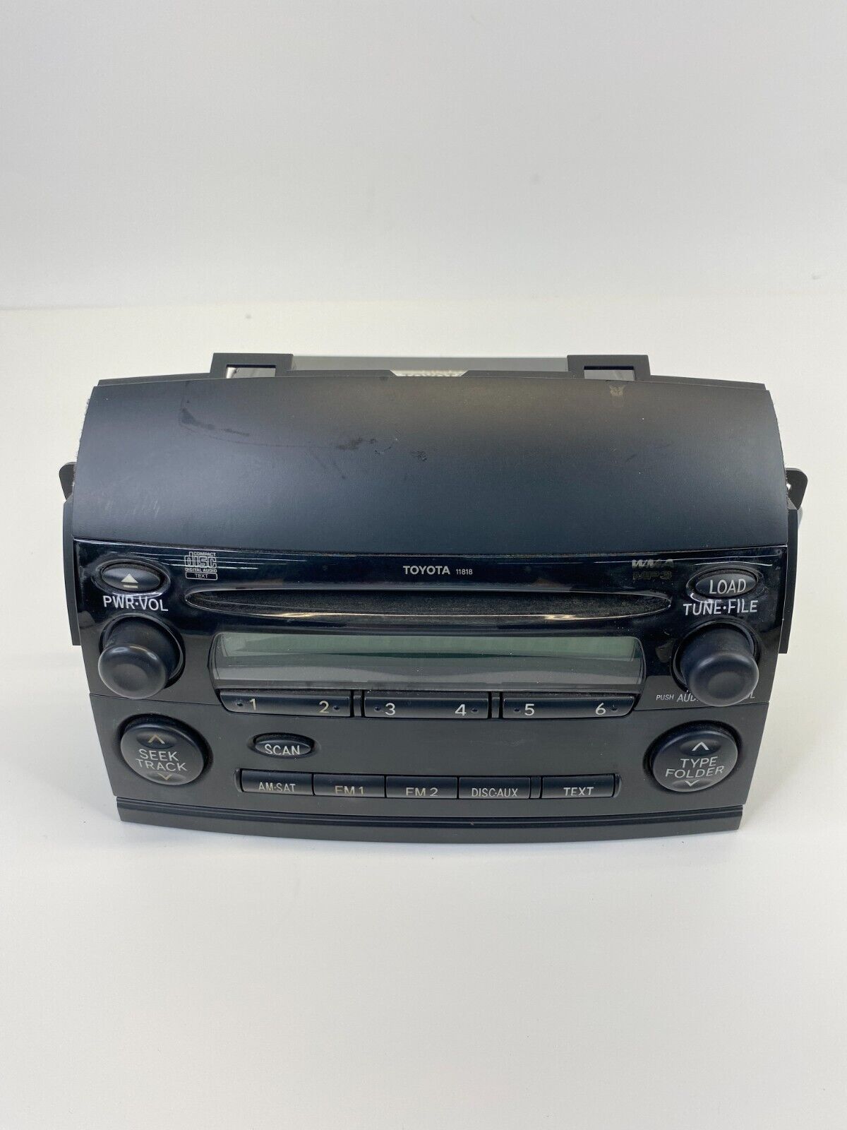 06-10 Toyota Sienna Radio Receiver AM/FM 6 Disc Charger CD Player 86120-AE053