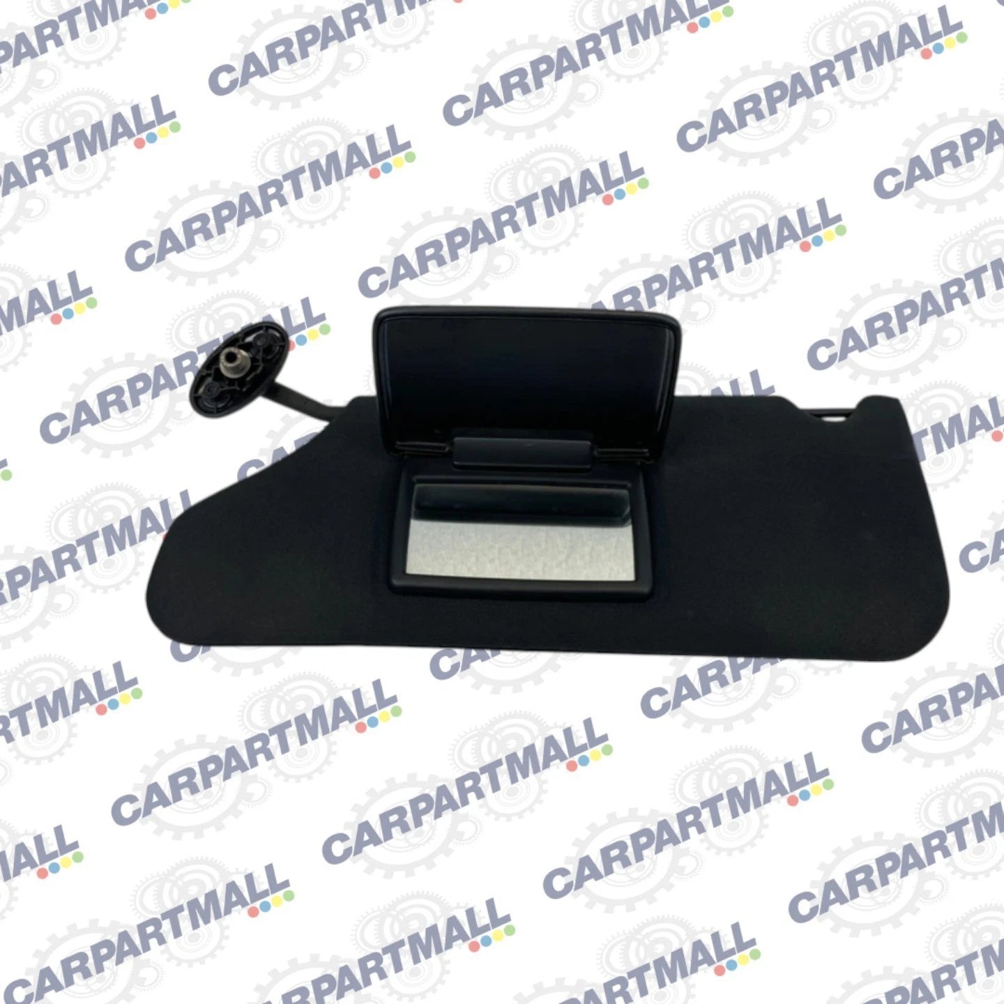 2011-2014 DODGE AVENGER LEFT DRIVER SIDE SUNVISOR SUN VISOR BLACK CLOTH OEM