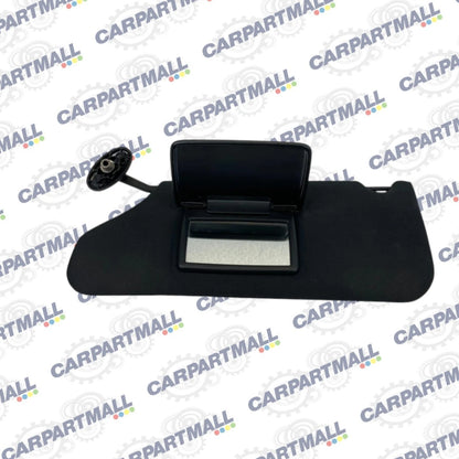 2011-2014 DODGE AVENGER LEFT DRIVER SIDE SUNVISOR SUN VISOR BLACK CLOTH OEM