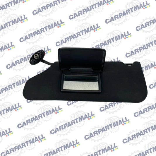 2011-2014 DODGE AVENGER LEFT DRIVER SIDE SUNVISOR SUN VISOR BLACK CLOTH OEM