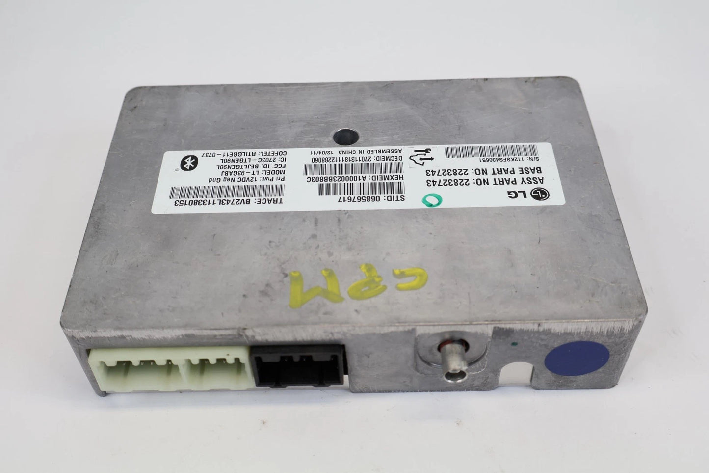 2012 CHEVROLET TRAVERSE ONSTAR COMMUNICATION CONTROL MODULE OEM 22832743