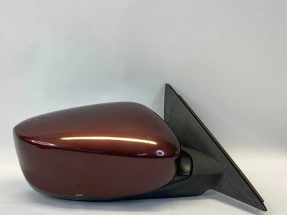 08-12 HONDA ACCORD SEDAN PASSENGER RIGHT SIDE POWER DOOR MIRROR RED PEARL OEM