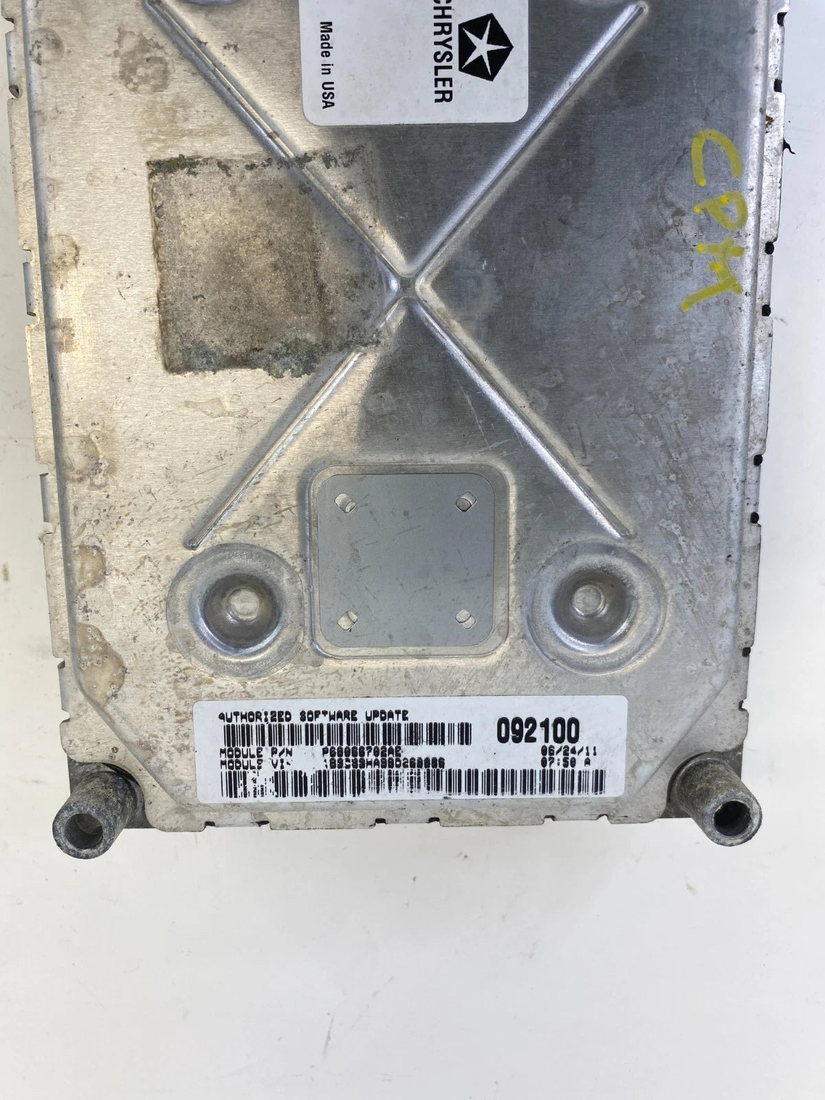 2011 11 DODGE CALIBER COMPASS 2.0L ENGINE COMPUTER MODULE ECM ECU 5150542AE OEM