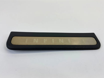 07 08 INFINITI G35 SEDAN REAR LEFT DOOR SILL SCUFF KICK PLATE 769B2-JK000 OEM