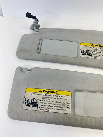 2003-2010 VW BEETLE CONVERTIBLE DRIVER & PASSENGER SUNVISOR SUN VISOR SET OEM