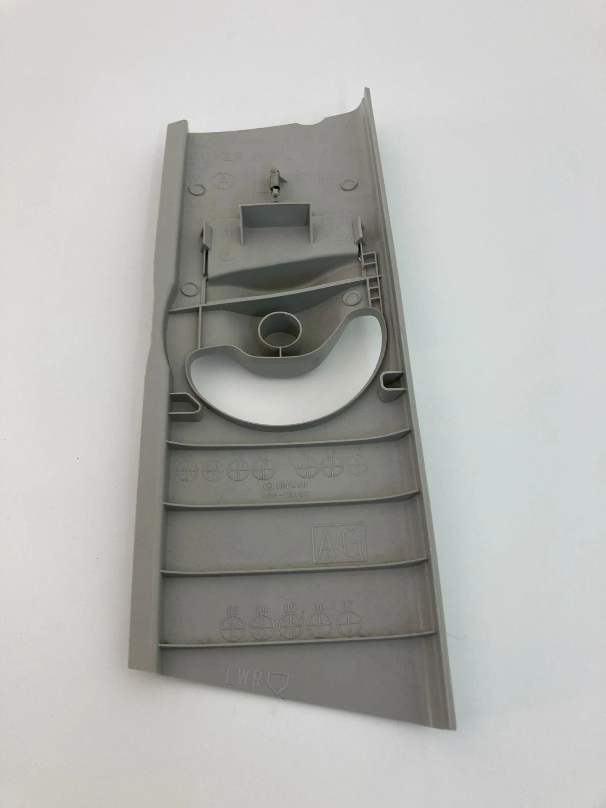 2010-2012 SUBARU OUTBACK RIGHT SIDE CENTER UPPER PILLAR TRIM PANEL S71502240