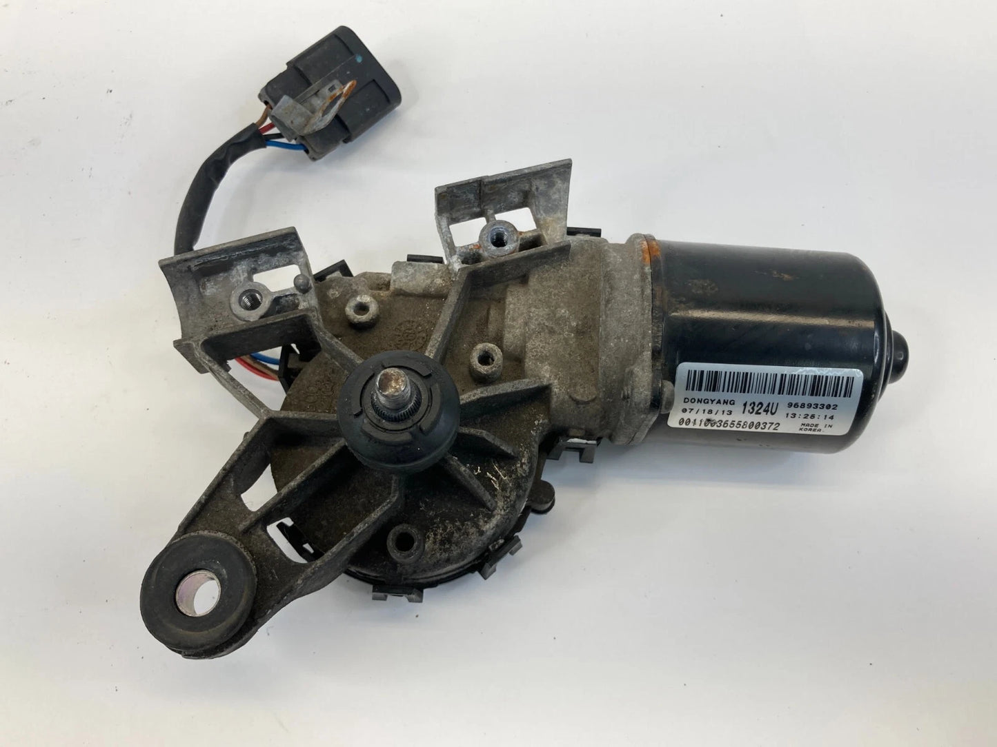 2011-2016 CHEVROLET CRUZE FRONT WINDSHIELD WIPER MOTOR ASSEMBLY OEM 96893302