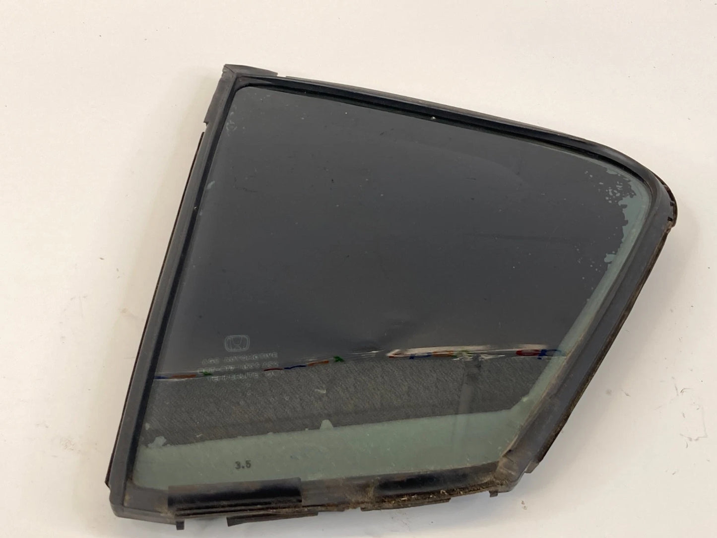 2013-2015 Honda Civic Rear Left Side Quarter Vent Window Glass 73491-TR6 OEM