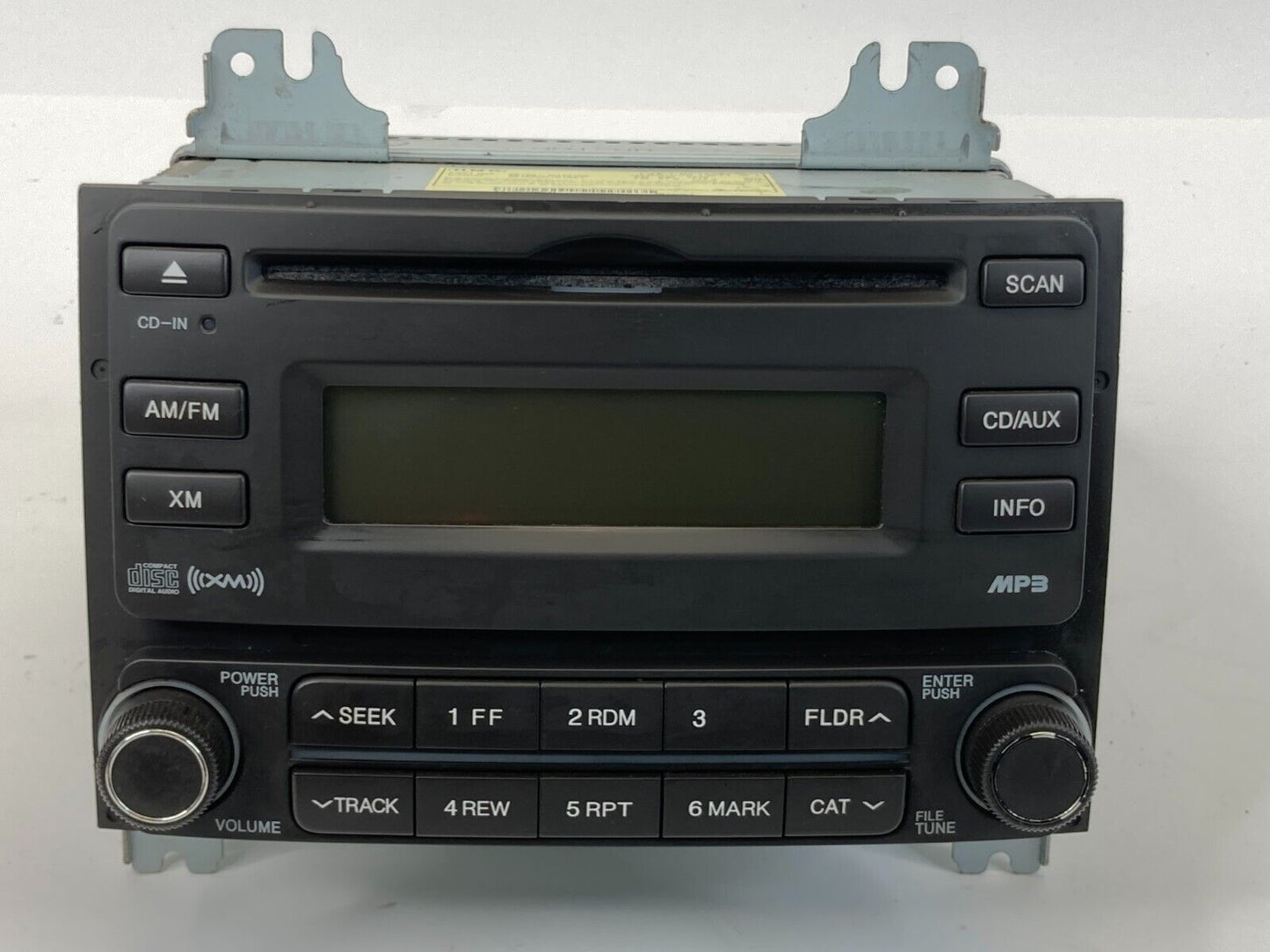 2007-2009 Hyundai Elantra Sedan AM FM Radio CD Player Receiver 96160-2H151-9K