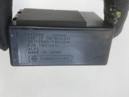 08-13 INFINITI G37 SEDAN KEYLESS ENTRY REMOTE CONTROL MODULE UNIT OEM TWC1U241