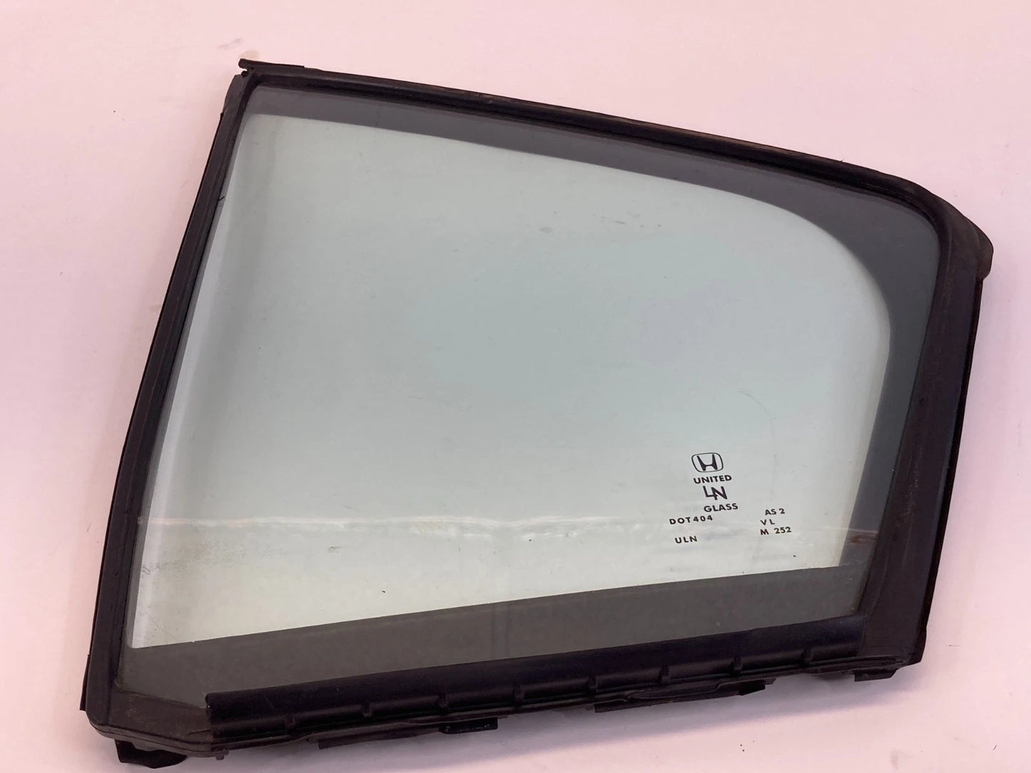 2008-2012 Honda Accord Rear Left Door Quarter Vent Window Glass 73491-TA5 OEM