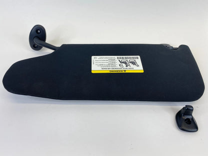 2011-2014 DODGE AVENGER RIGHT PASSENGER SIDE SUNVISOR SUN VISOR CLOTH BLACK OEM