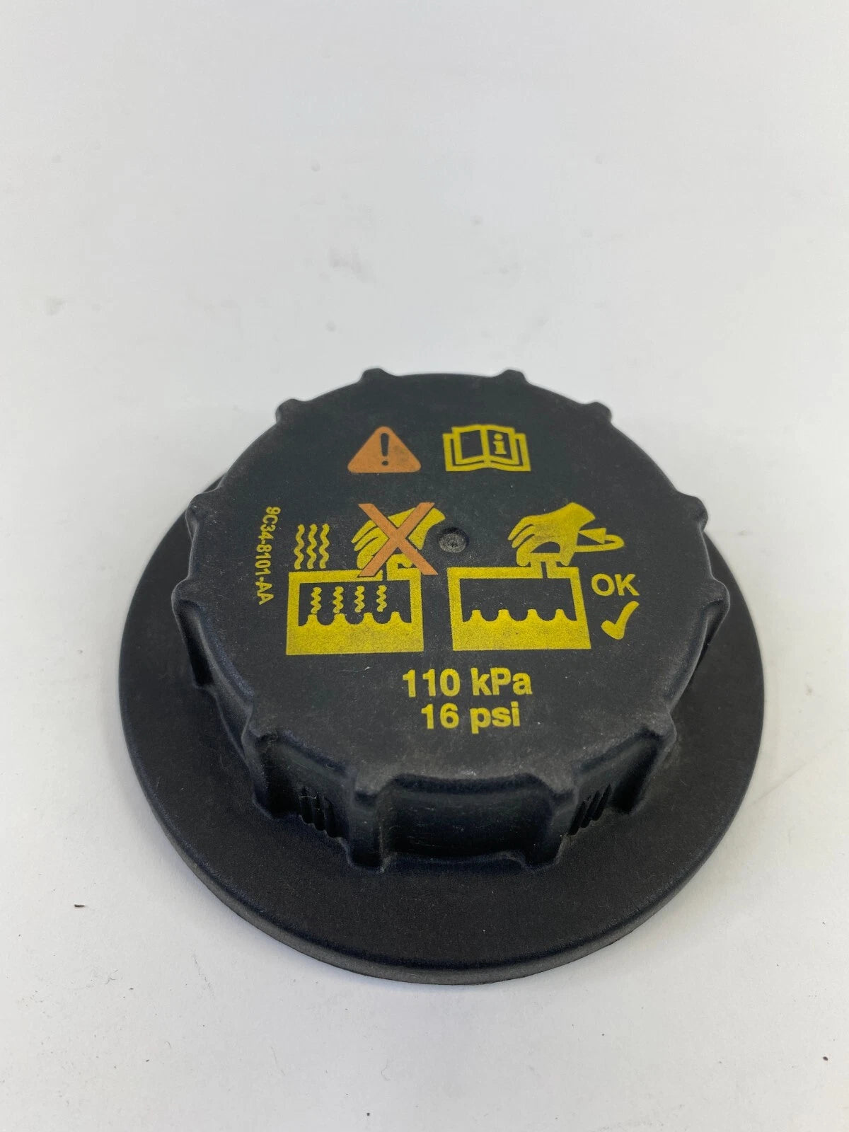 13-19 FORD POLICE INTERCEPTOR UTILITY RADIATOR COOLANT FLUID TANK CAP COVER OEM