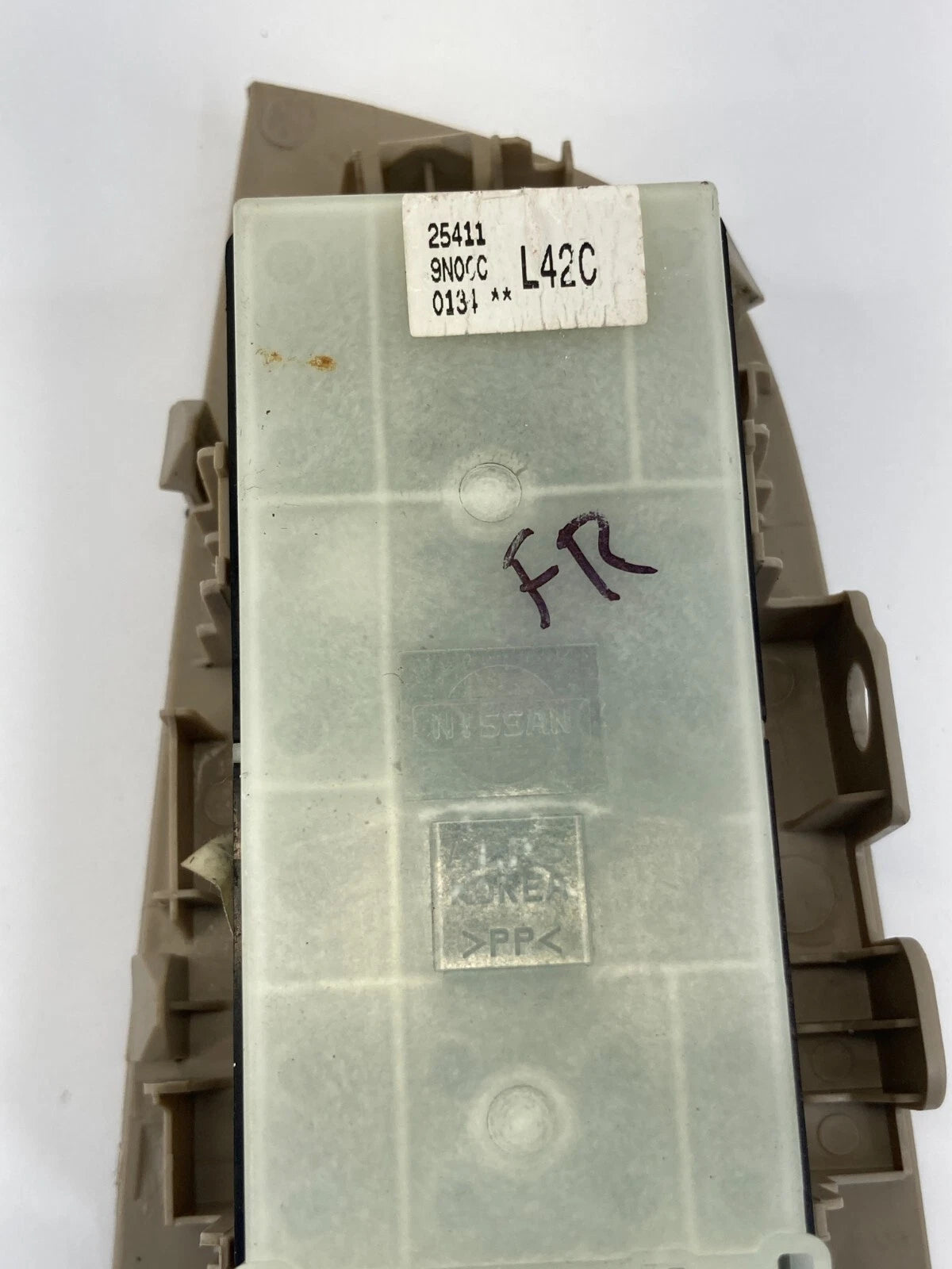 09-14 NISSAN MAXIMA FRONT RIGHT DOOR POWER WINDOW SWITCH BUTTON 25411-9N000