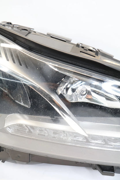 14-16 MERCEDES E350 RH PASSENGER HALOGEN HEADLIGHT HEADLAMP DRL OEM 2128209459