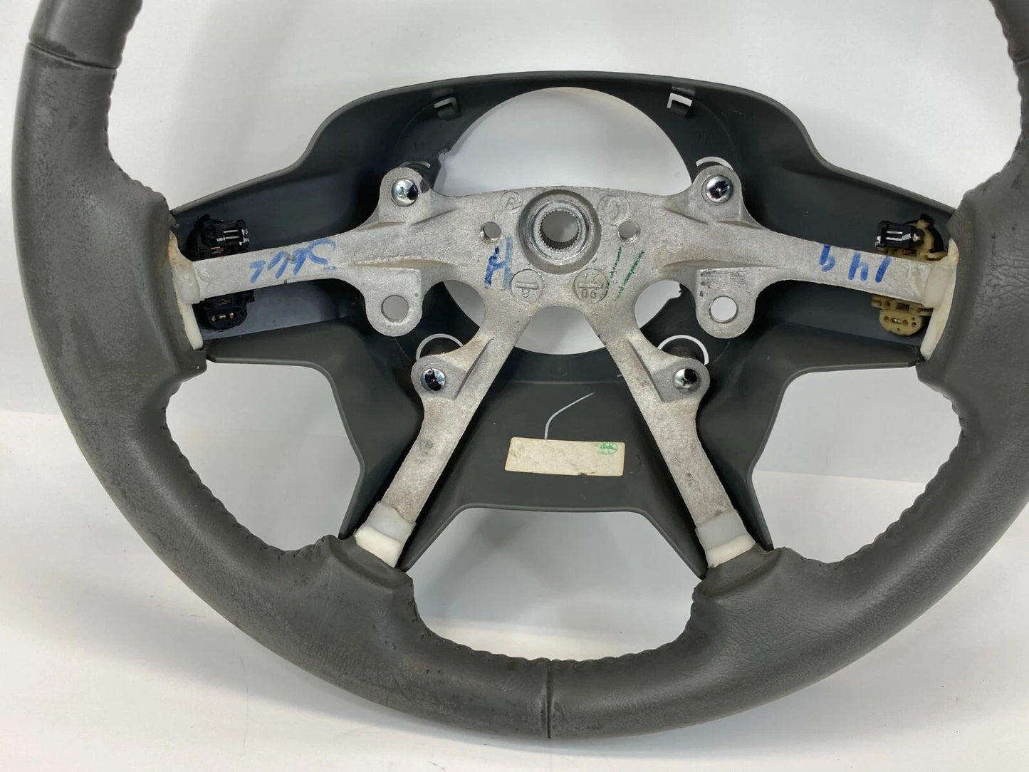 2005 2006 2007 JEEP GRAND CHEROKEE STEERING WHEEL ASSY LEATHER GRAY OEM