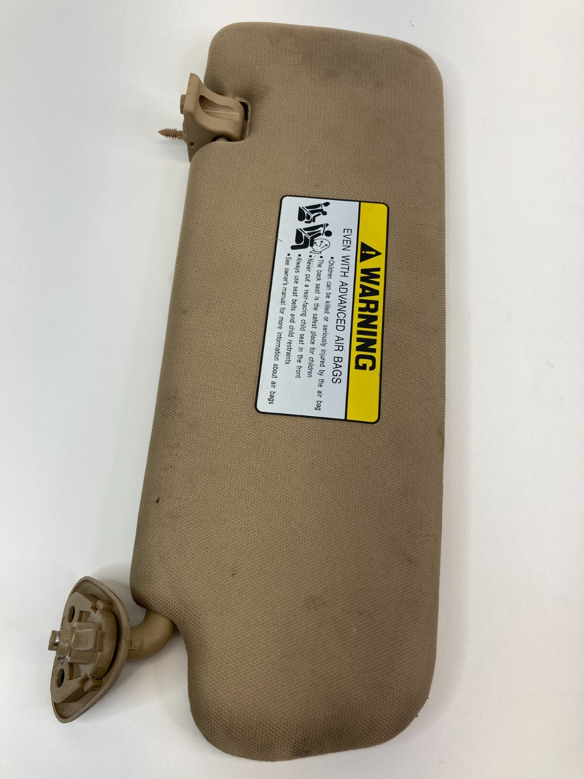 11-14 Hyundai Sonata w Panoramic Sunroof Passenger Sunvisor Right Sun Visor