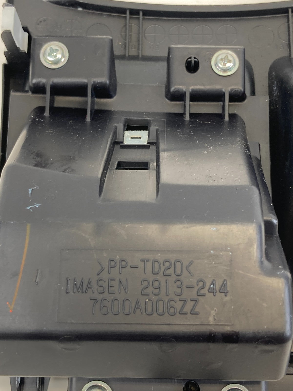 2008-2017 Mitsubishi Lancer Center Console Shifter Plate Cover Trim Bezel OEM