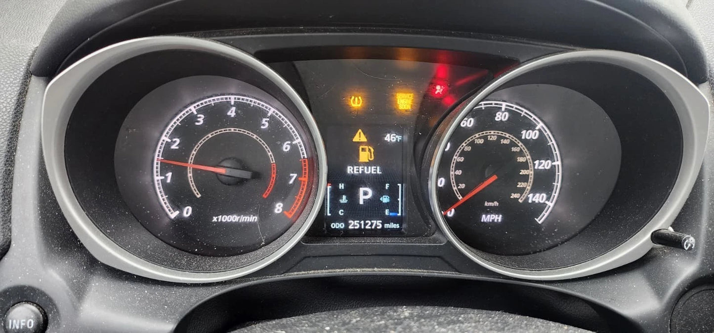 2011-2013 Mitsubishi Outlander Sport Instrument Cluster Gauges 251.275 Miles OEM