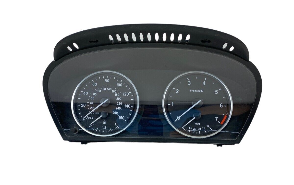 2008-2010 BMW 550i 4.8L AT Speedometer Instrument Cluster Gauges 62119177253 OEM