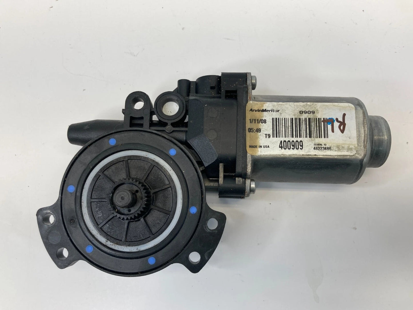 2007-2012 HYUNDAI SANTA FE REAR LEFT SIDE DOOR POWER WINDOW MOTOR 400909 OEM