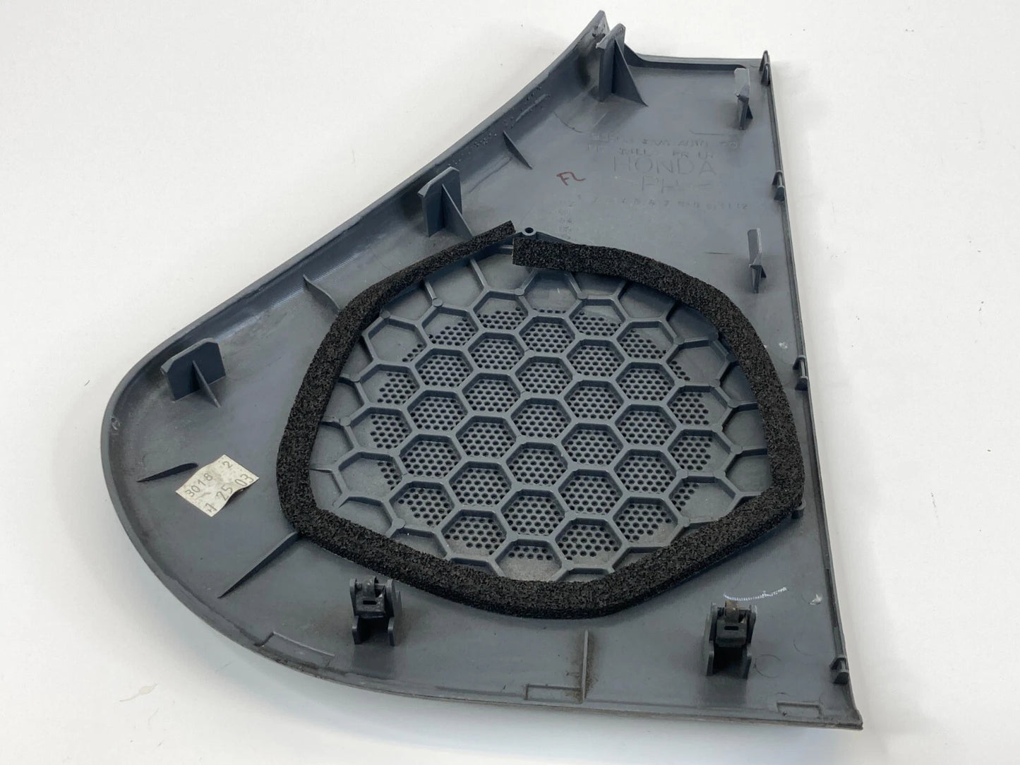 2003-2010 HONDA ELEMENT FRONT LEFT SIDE DOOR SPEAKER GRILLE COVER 83553-SCV-A010