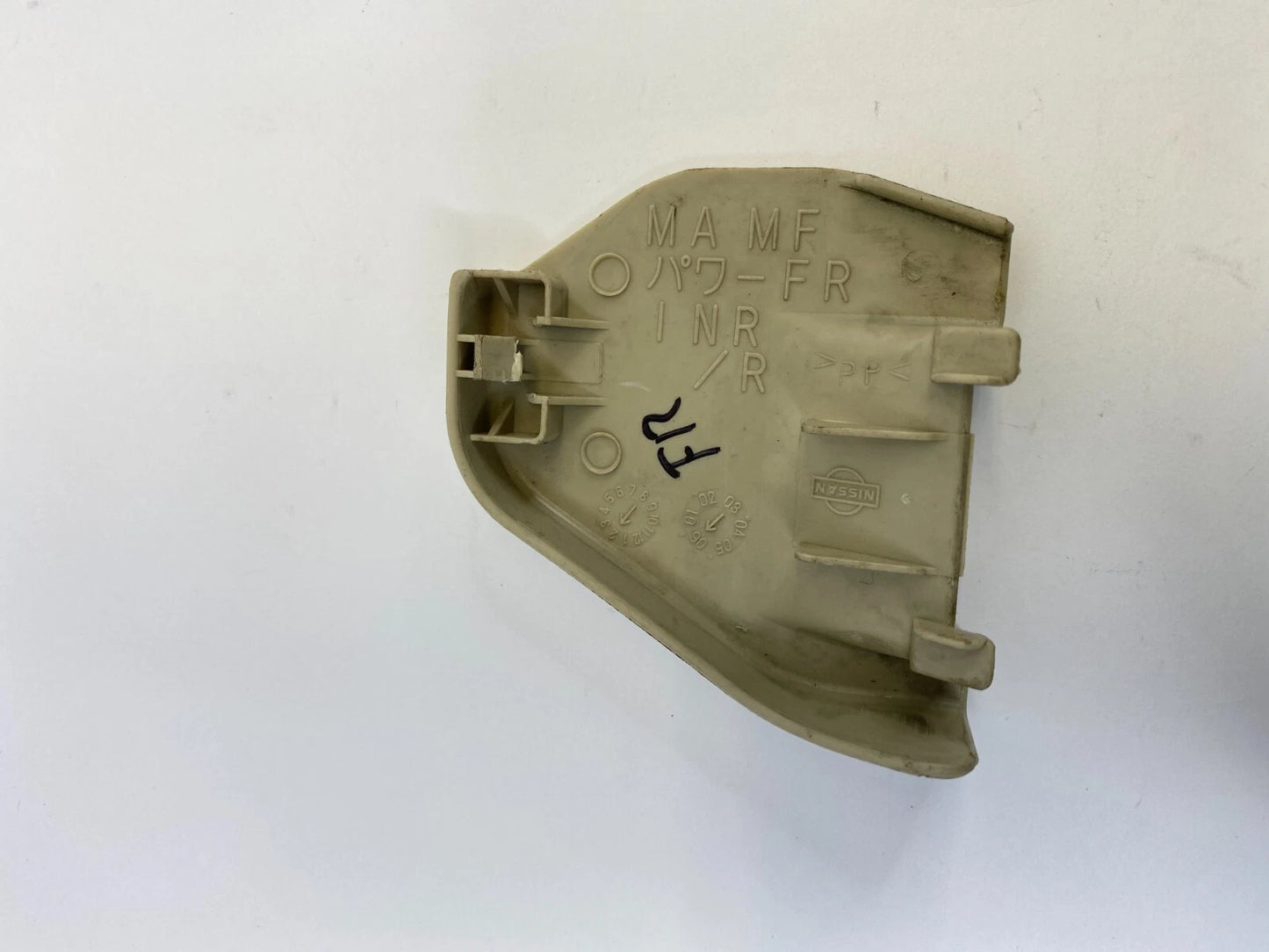 03 04 05 06 07 INFINITI G35 COUPE FRONT RIGHT SEAT INNER TRIM PANEL COVER OEM